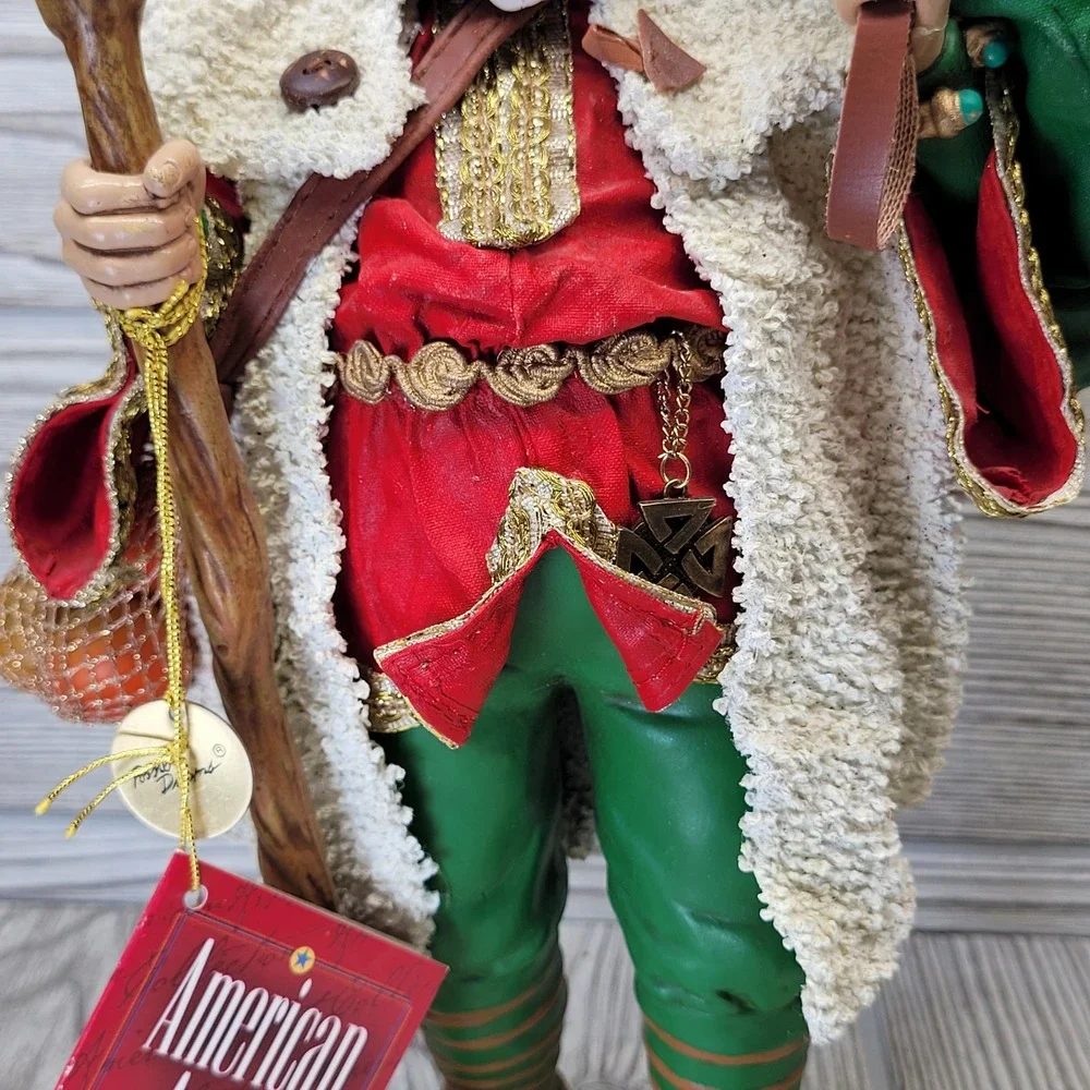 Lyn Fletcher Clothtique Celtic Father Christmas Irish Santa American Artist Club